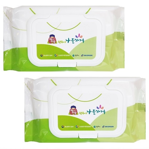 뉴 드림 물티슈 캡형 60매 55g (소량 독판)