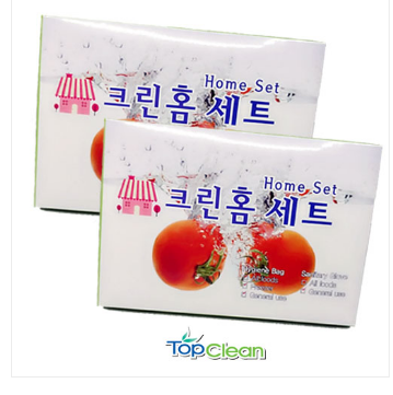 크린 홈세트 3종 (위생백,위생장갑,위생지퍼백)