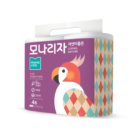 모나리자 자연이좋은 25m 4롤 화장지