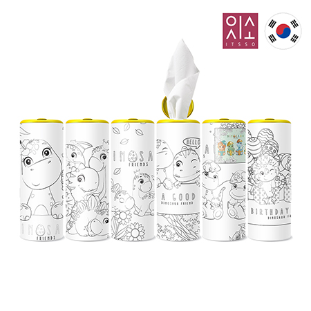 잇소 슬림티슈 DIY공룡