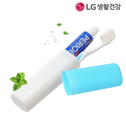 캐비티케어 슬림형 파스텔 치약칫솔세트 3호(휴대용 세트)