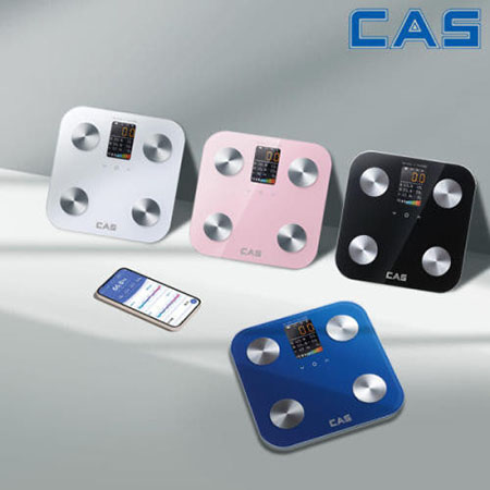카스 CAS 와이드 컬러 디스플레이 블루투스 체지방 인바디 스마트 체중계 BFA-S10(한글지원)