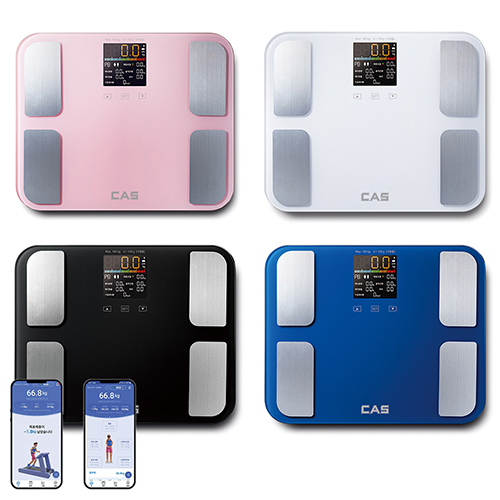 카스 CAS 와이드 디스플레이 블루투스 체지방 인바디 스마트 체중계 BFA-S8(한글지원)