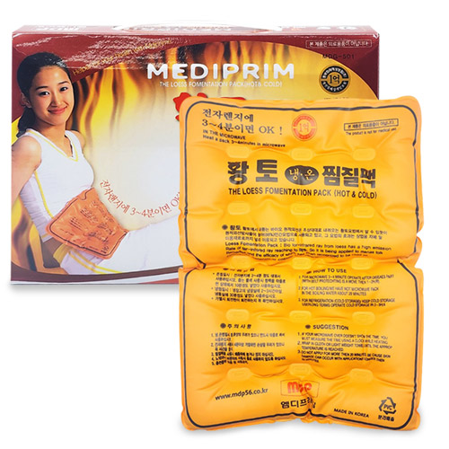 MDP PVC 황토 냉온찜질팩 전자레인지 사용가능