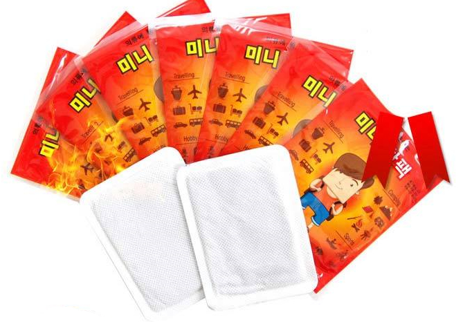 남학생 미니 붙이는 핫팩 (파스형) / 중국