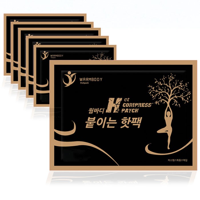 웜바디 붙이는 핫팩 10매 파스형 손난로 허리 핫팩 등 핫팩 발핫팩