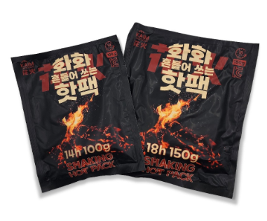 화화 핫팩100g 찜질 손난로 흔들어 쓰는 핫팩 // 국산