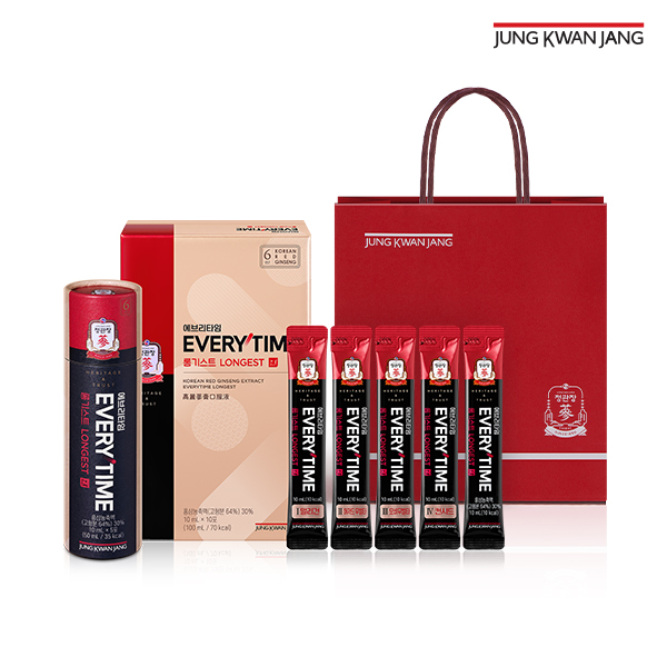 정관장 에브리타임 롱기스트 10ml 10포 홍삼 정관장 롱기스트