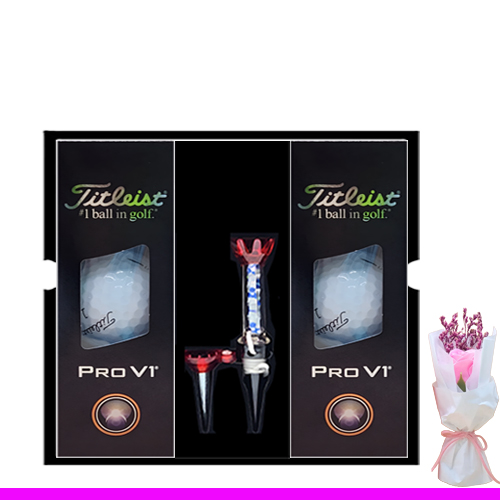 NEW 타이틀리스트 pro v1 6구 자석티세트 (3pc) prov1 6구 선물세트 타이틀리스트 골프공
