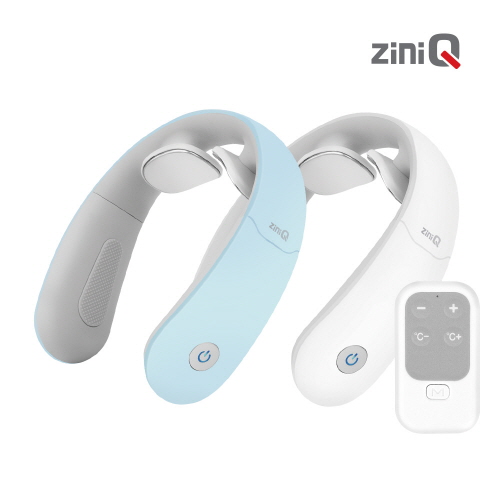 지니큐 ZQ-500MB 휴대용 무선 저주파 온열 목마사지기 APP 앱 지원