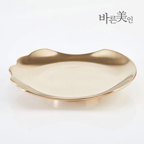 KC345 더바디 골드라인 페이스 바디 관리용 접시모양 괄사 마사지기