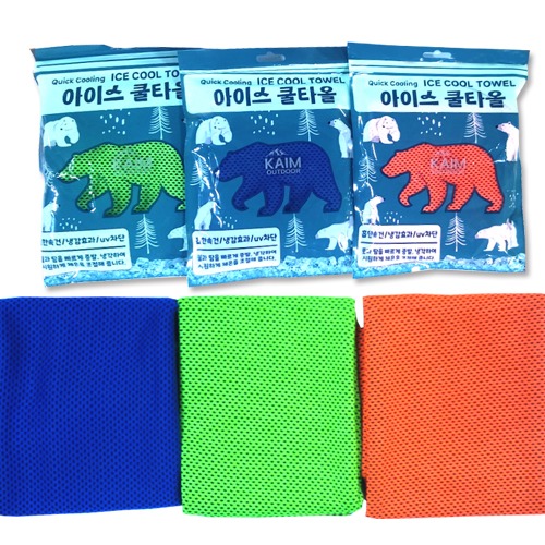 아이스 쿨타올 아이스타올 러닝 야외 스포츠 등산 골프 수건
