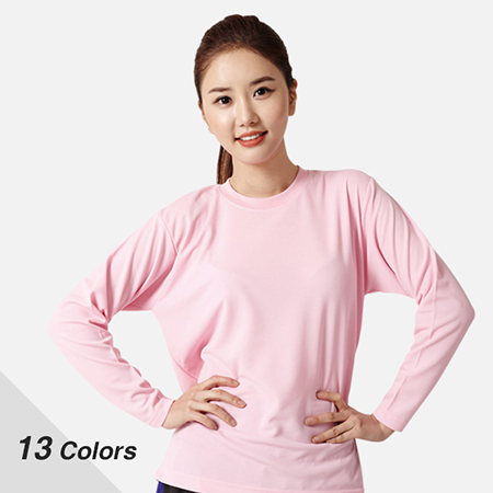 쿨 라운드 티셔츠 13칼라 반팔, 긴팔