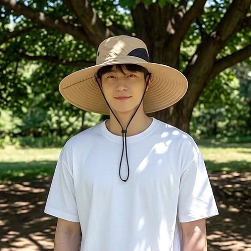 NSCAP NS 와이드 챙모자