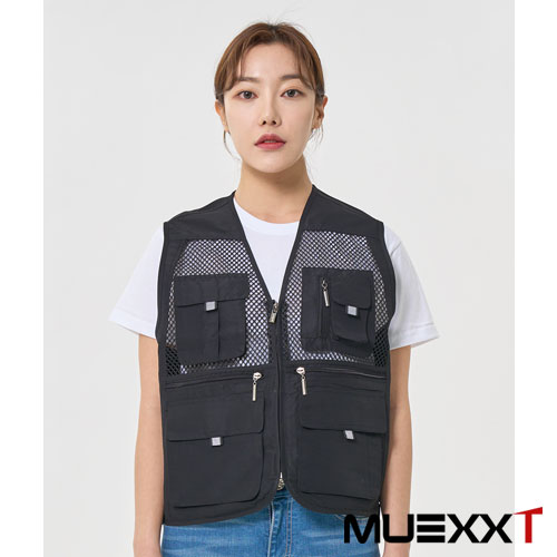 고급 왕망사 조끼 MUL450