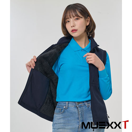 보아 플리스 조끼 MUL60W