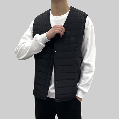 겨울 데일리 경량 온열 발열 조끼 M-4XL