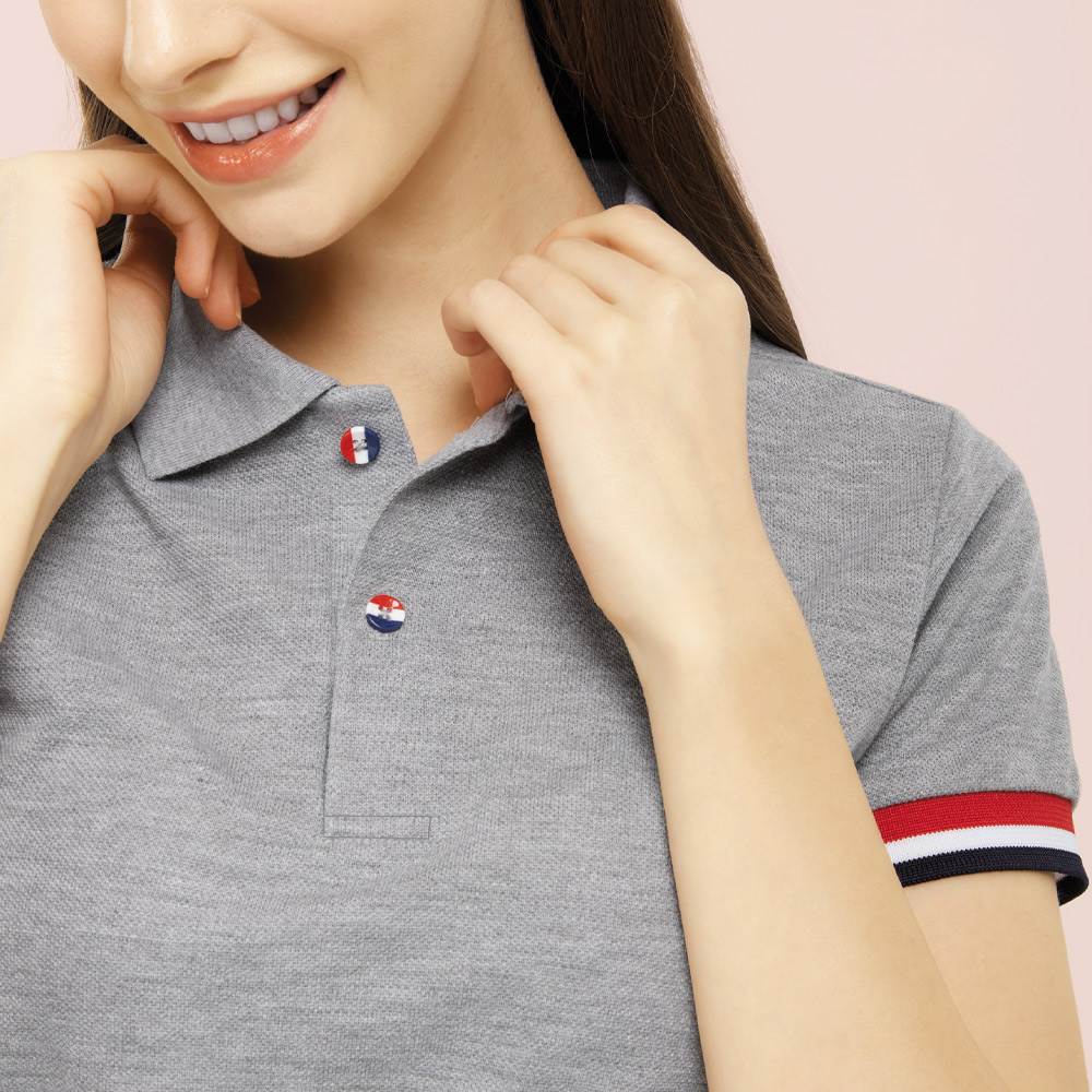 매직 30수 T/C 삼색 카우스 반팔 카라 티셔츠 남여공용