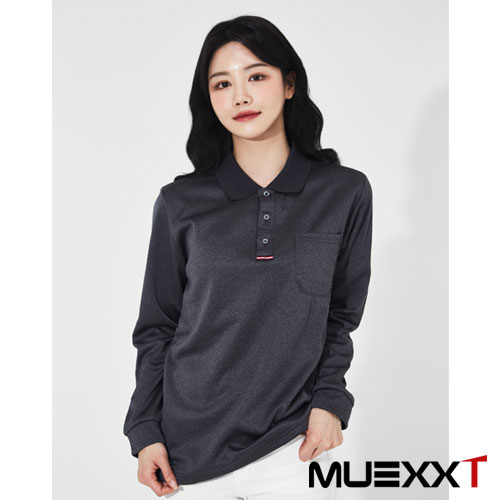 MUYT17 카치온 기모 카라 티셔츠