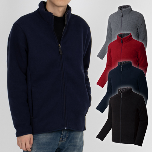 털안감 폴라폴리스 자켓 (M-5XL), 남성 여성 자켓