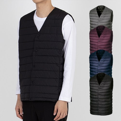 남성 여성 필굿 경량 패딩 조끼 (M-3XL)
