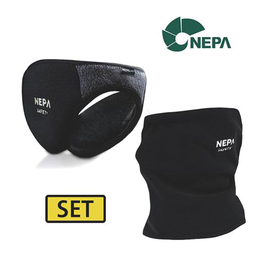 NEPA 정품 방한용품 세트 2026년식(귀마개+넥워머)네파