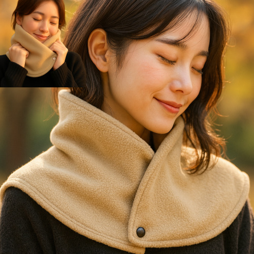 똑딱이 플리스 넥워머 플리스넥워머 가을겨울판촉물 방한용품 단체선물 로고인쇄가능