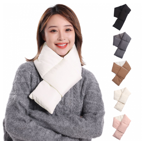 남녀공용 방한 패딩 목도리 머플러 넥워머 경량