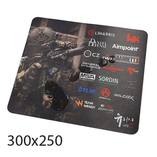 PU가죽 컬러프린팅 마우스패드 300 x 250