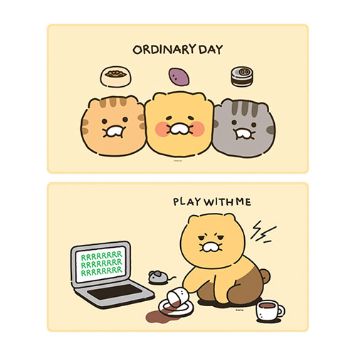 카카오프렌즈 춘식이 빅 장패드 데스크패드 KFP200