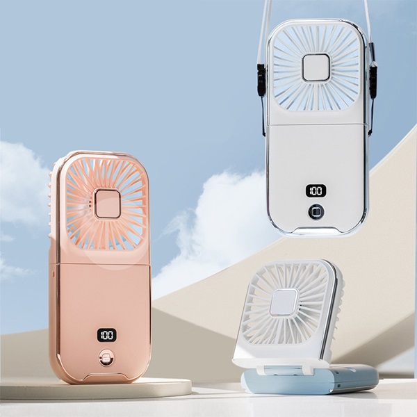 LED 휴대용 선풍기 겸 보조배터리