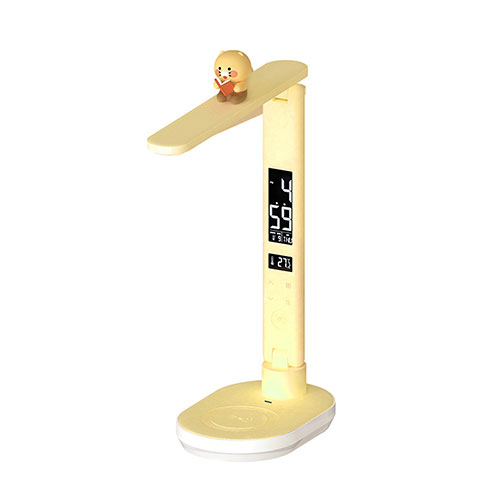 춘식아 책읽자 무선 충전 LED 스탠드 시계 알람 (삼성 정품 LED 사용) KWDS300