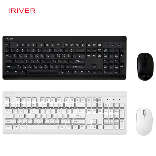 아이리버 저소음 무선 베이직 콤보 마우스 키보드 세트, Eqwear Wireless 베이직 무선 키보드 마우스 세트