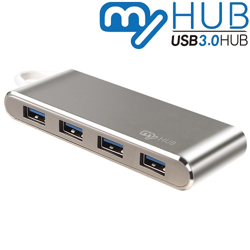 마이허브 4포트 C타입 USB3.0 알루미늄 허브 UA4 - CS