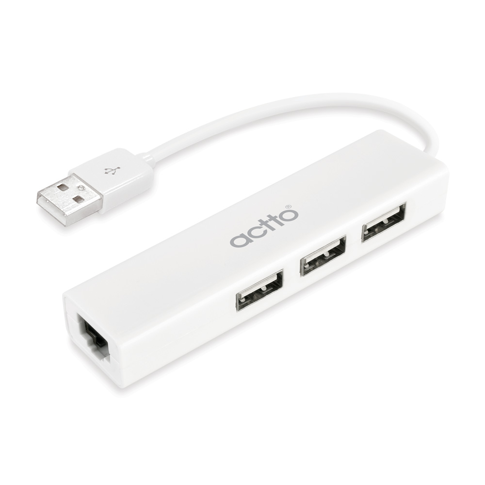엑토 HUBL - 01 2in1 USB LAN 어댑터 허브 콤보