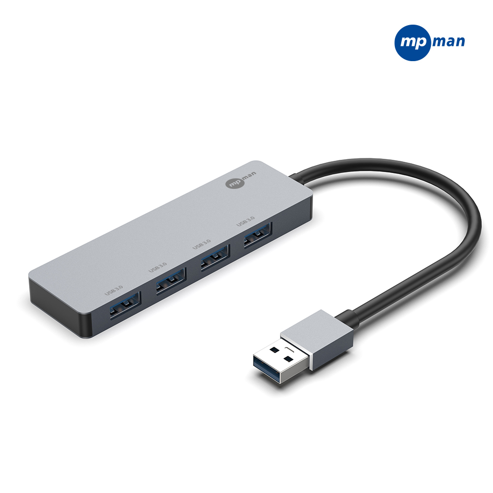 엠피맨 USB3.0 A타입 4in1 4포트 멀티 허브