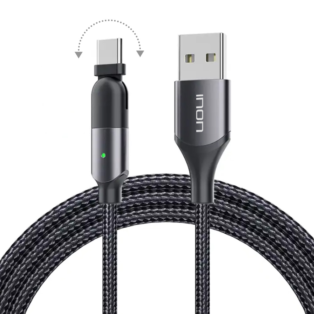 아이논 180도 회전형 USB 타입C 케이블 1.2M