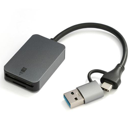 주영 SD microSD 인식 듀얼포트 최대1TB 지원 멀티리더기