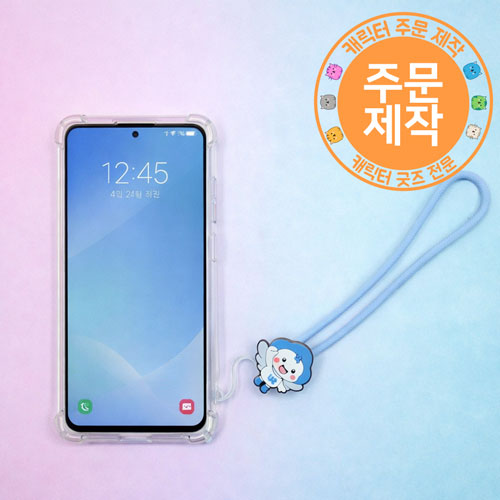 [주문제작]pvc캐릭터 핸드폰스트랩