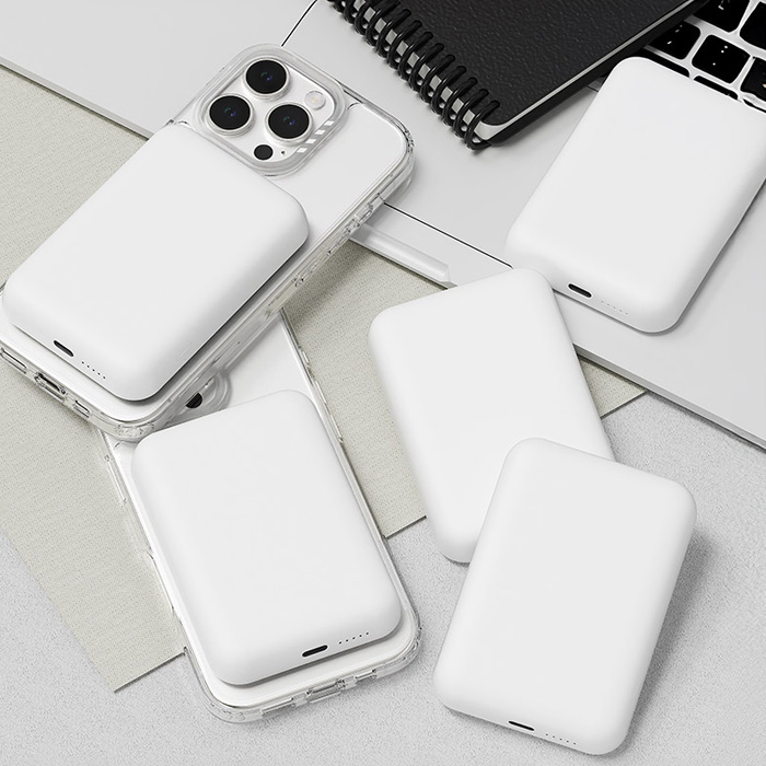 공공기관 고객감사용 마그네틱 보조배터리 5000mAh H