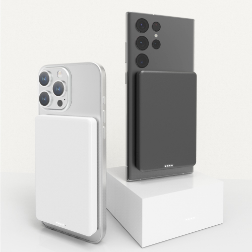 팝폰 충전고래 맥세이프 5000mAh 무선 고속 충전 슬림 보조배터리