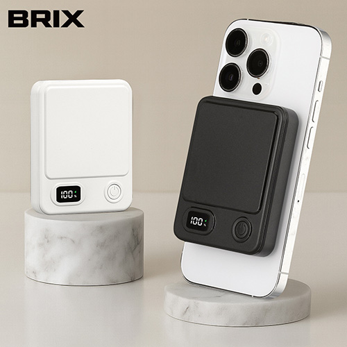 브릭스 먼치킨 미니 맥세이프 보조배터리 5000mAh