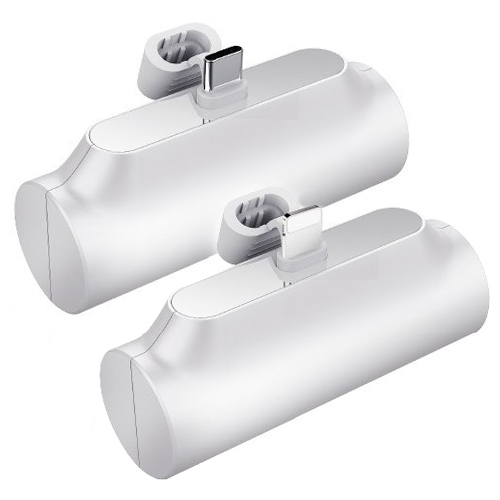 엑티몬 미니 보조배터리 5000mAh C타입, 8P 택