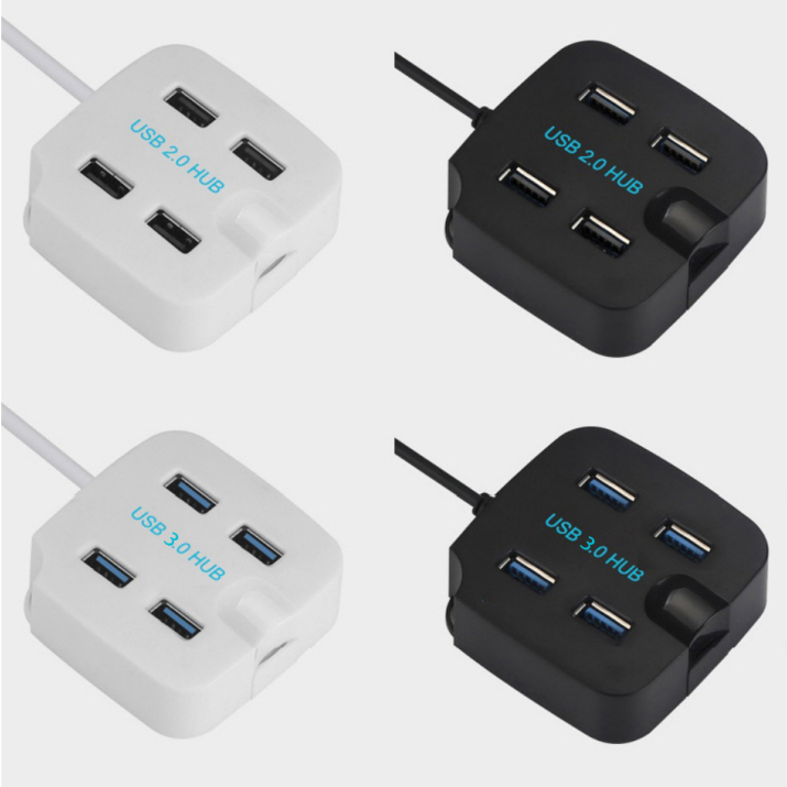 아트텍 USB 3.0 4포트 핸드폰 풍성 거치대 겸용 허브 CA208