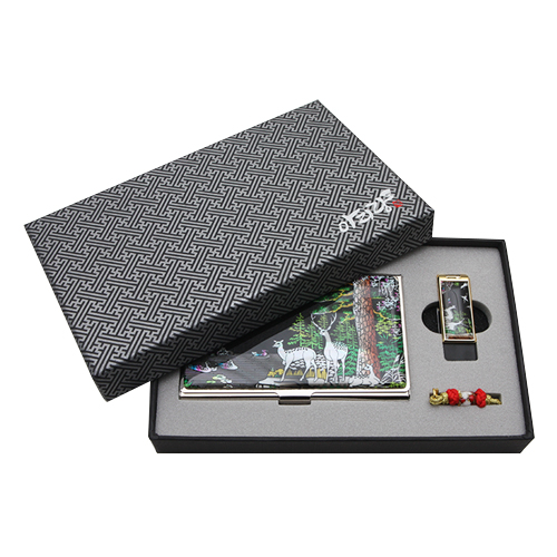 아리랑 로트자개 USB메모리+자개 명함케이스 2종세트 32GB