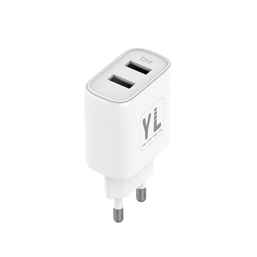 YL 12W 2포트 듀얼 멀티 USB-A타입 충전기 어댑터