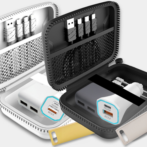 팝폰 USB 여행용충전기 선물세트 CS07-1
