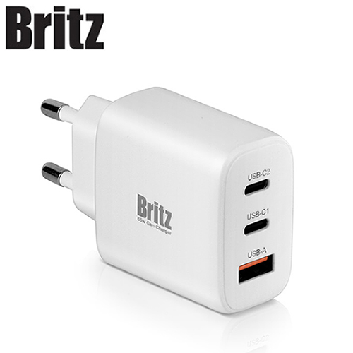 브리츠 BZ-PD65W GaN 고속충전기 듀얼 3port