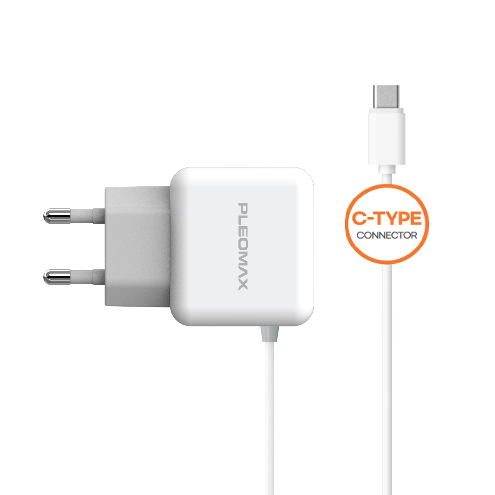 USB C 케이블 일체형 C 타입 가정용 충전기 PMC-E200A-CT