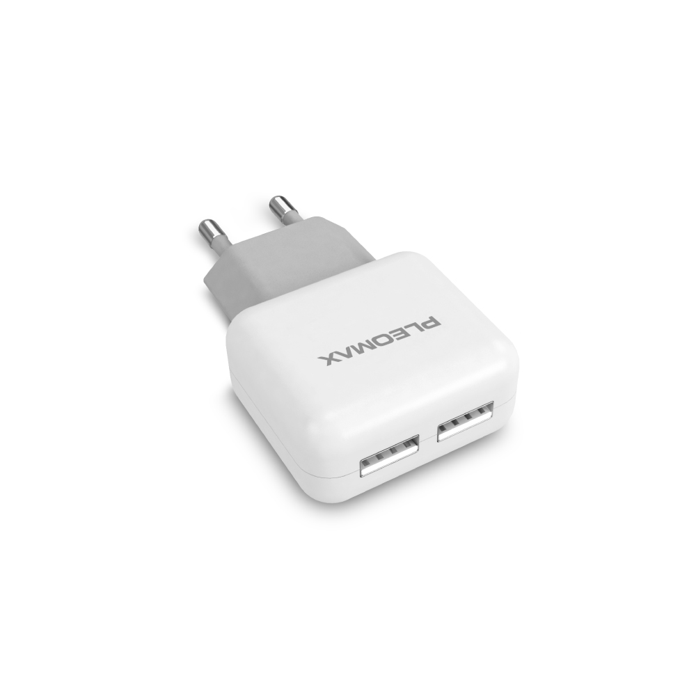 USB 2포트 가정용 충전기 헤드 PMC-E2002P